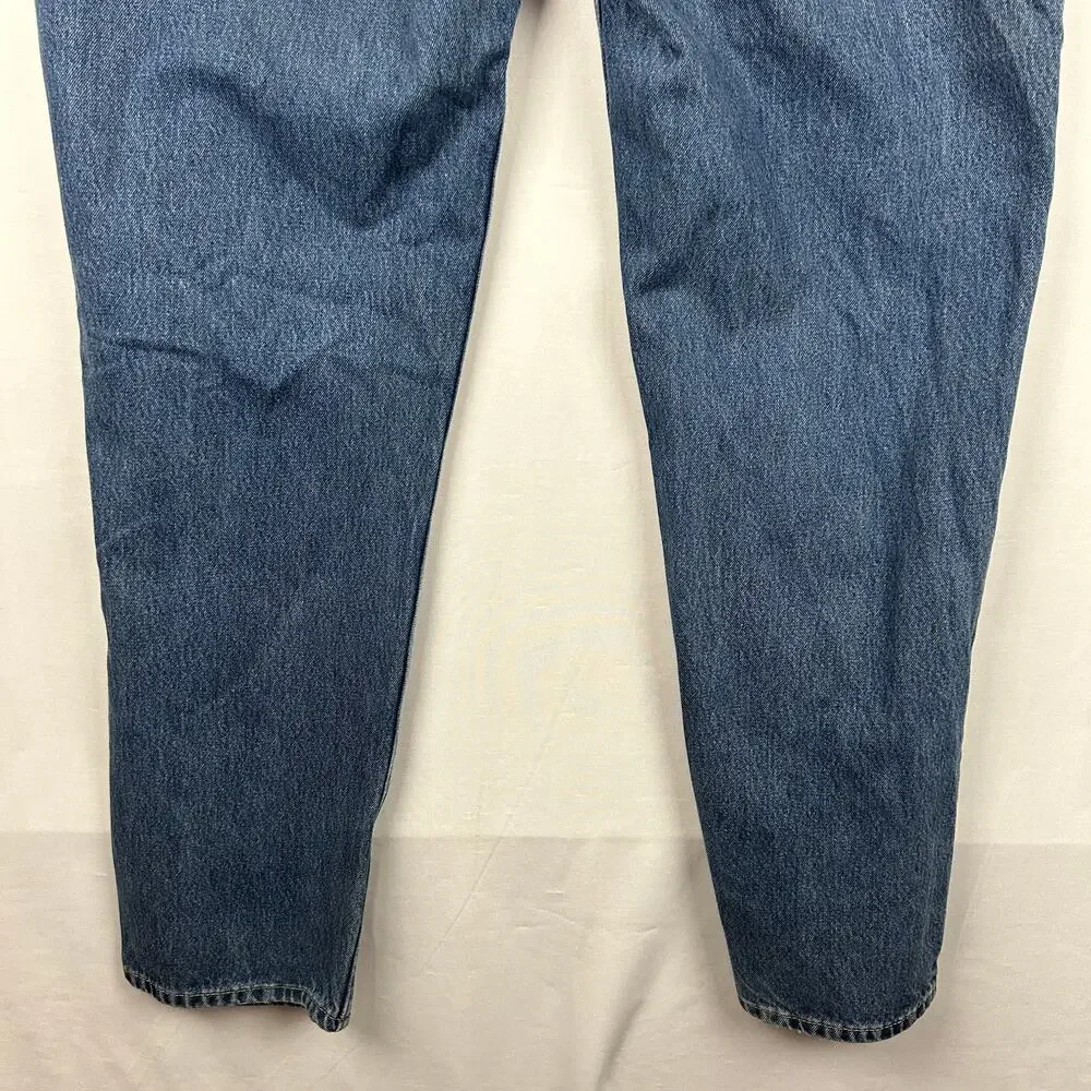 Levi's 550 Relaxed Fit Blue Denim Jeans Men's Size 42x36